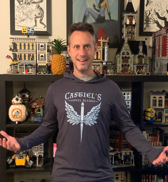 Angel and demons hoodie clearance