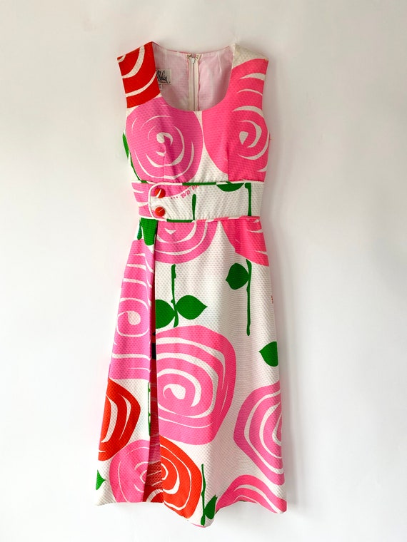 Vintage 70s Malia Honolulu Dress
