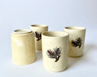 Vintage Ceramic Cups Made in Japan