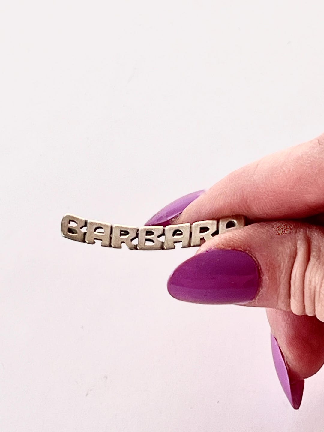 Vintage Sterling Silver Barbara Pin by Leonore Doskow - Etsy