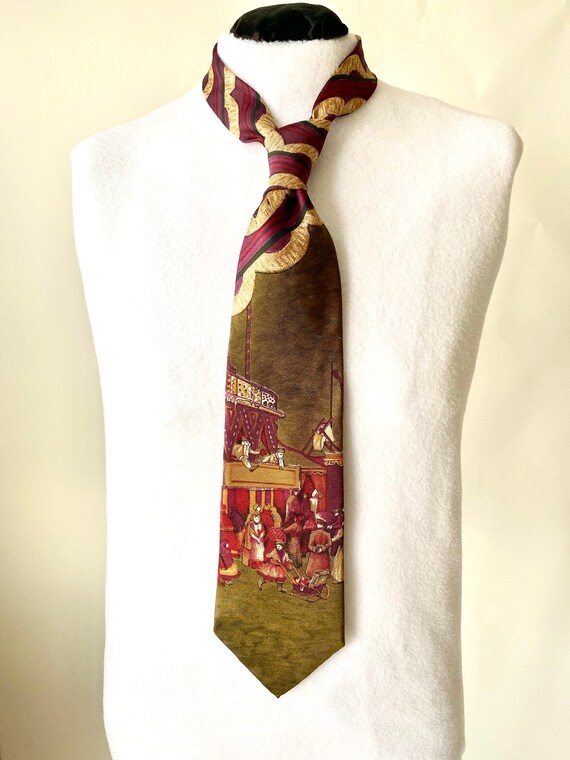 Vintage 70s Halston Silk Necktie
