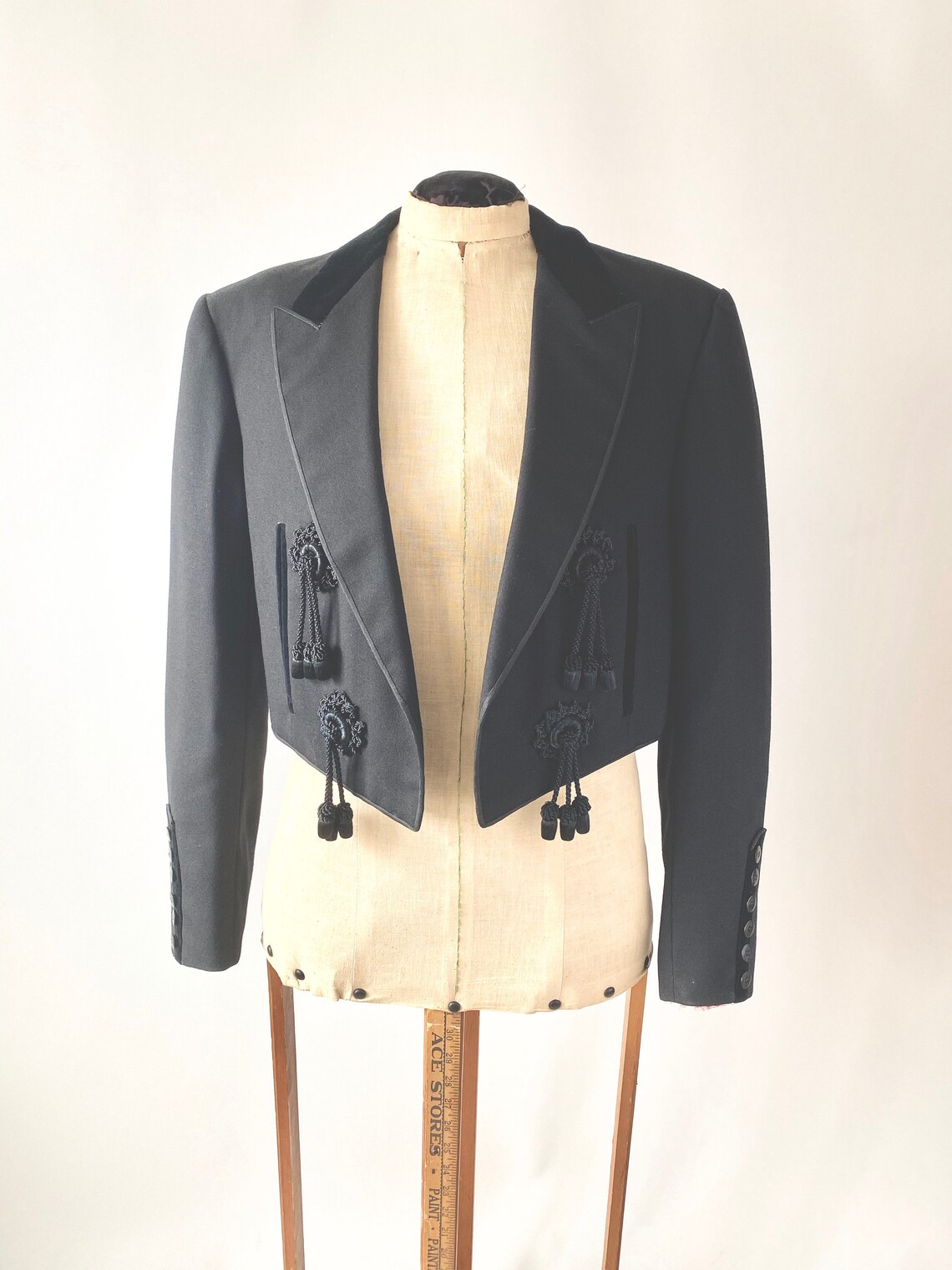 Vintage Jacket / Matador Style / Black Jacket / Vintage Blazer Etsy