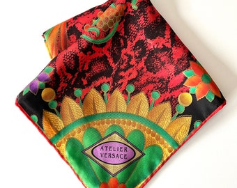 Vintage Gianni Versace Silk Scarf