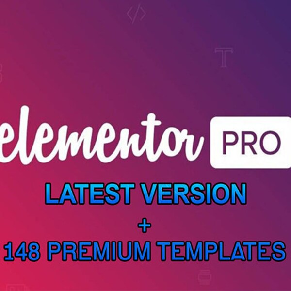 Elementor Pro + Premium Kit Libray (148 PREMIUM Themes) + Lifetime Updates for Plugin| Latest Version(3.21.2) | GPL