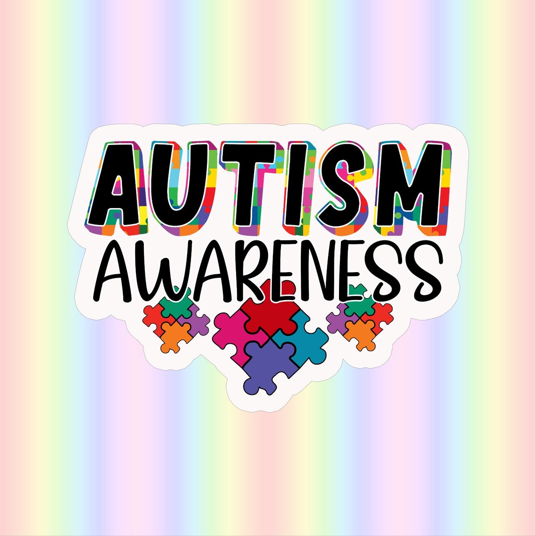 Acuity Sticker Autism Awareness Sticker: 3