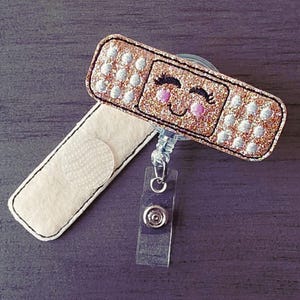 Niedliches Id Badge Reel Topper (wählen Sie zwischen Badge Topper nur oder Badge Topper mit Ihrer Wahl der Abzeichen-Rolle)