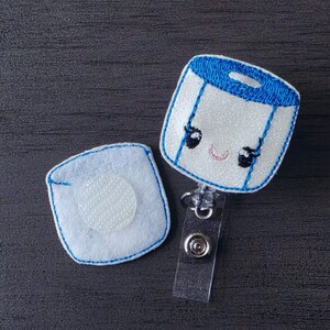 Toilettenpapierrolle Id Badge Reel Topper (wählen Sie zwischen Badge Topper nur oder Badge Topper mit Ihrer Wahl der Ausweisrolle)