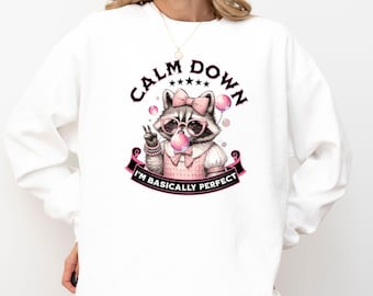Funny Raccoon Shirt, Raccoon Blowing Bubble Gum, Comfort Colors Tee, Vintage Graphic TShirt, Retro Coquette Aesthetic Gift for Women or Men
