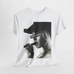 Maglietta unisex bianca Cowboy Carter, taglia S-4XL, casual, classica, da uomo