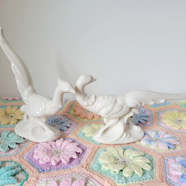 Peacock Figurines Etsy