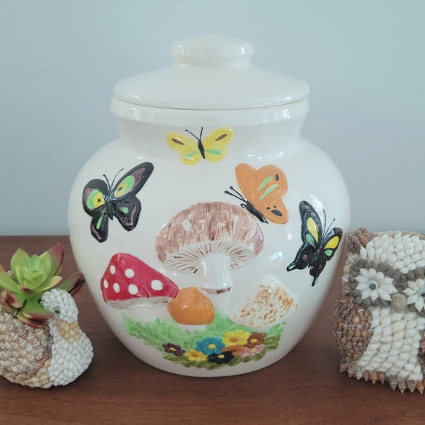 Mushroom Cookie Jar Etsy