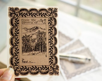 bookplates etsy bookplate labels