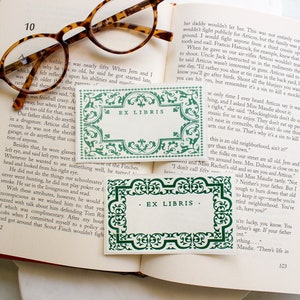 Ivy Book Plates Greenery Bookplates Ex Libris Bookplate - Etsy