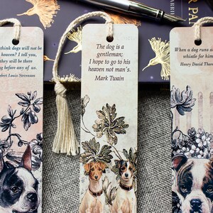 Dog Bookmark Set , Metal Bookmark , Bookish Gift , Book Club Gift , Set of 3 Handmade Book Marks , Gift for Dog Lovers image 4