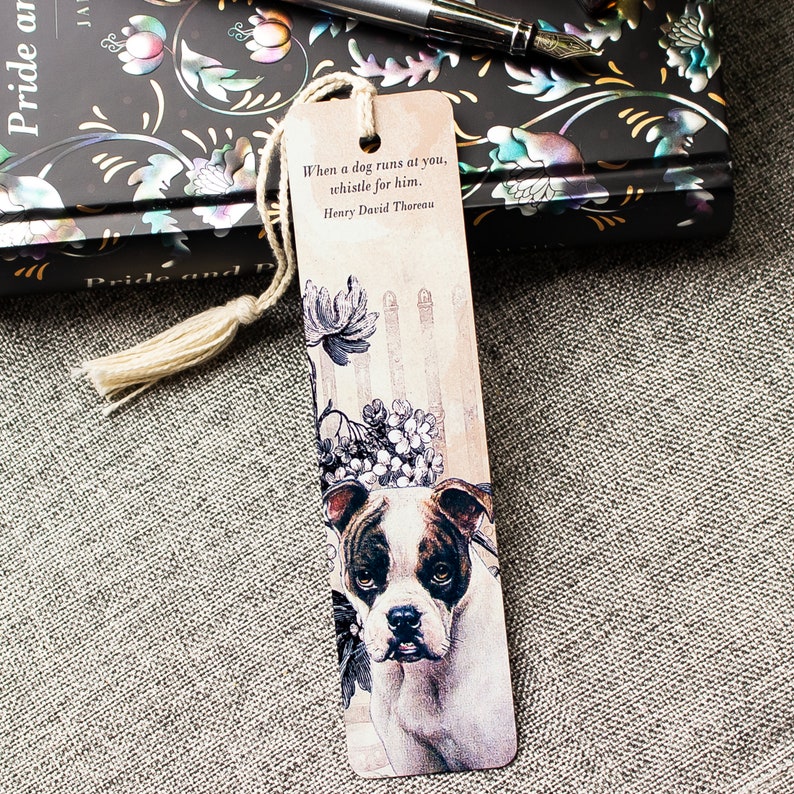 Dog Bookmark Set , Metal Bookmark , Bookish Gift , Book Club Gift , Set of 3 Handmade Book Marks , Gift for Dog Lovers image 7