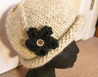 Roaring 20's Inspired Woman's Winter Hat