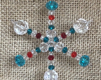 Snowflake Ornament and Sun Catcher