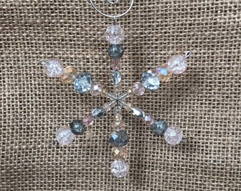 Snowflake Ornament and Sun Catcher