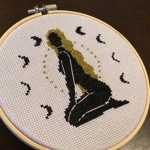 Golden Goddess | Cross Stitch Pattern | PDF Instant Download