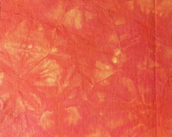 Ember | Hand Dyed Aida | Made To Order