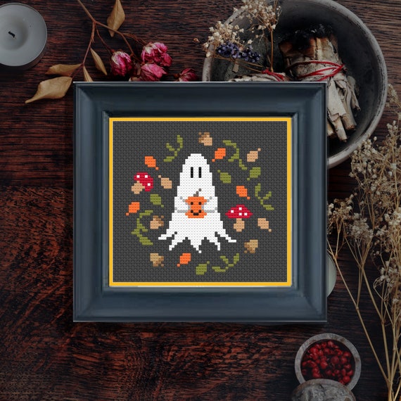 Clarence the Ghost | Cross Stitch Pattern | PDF Download