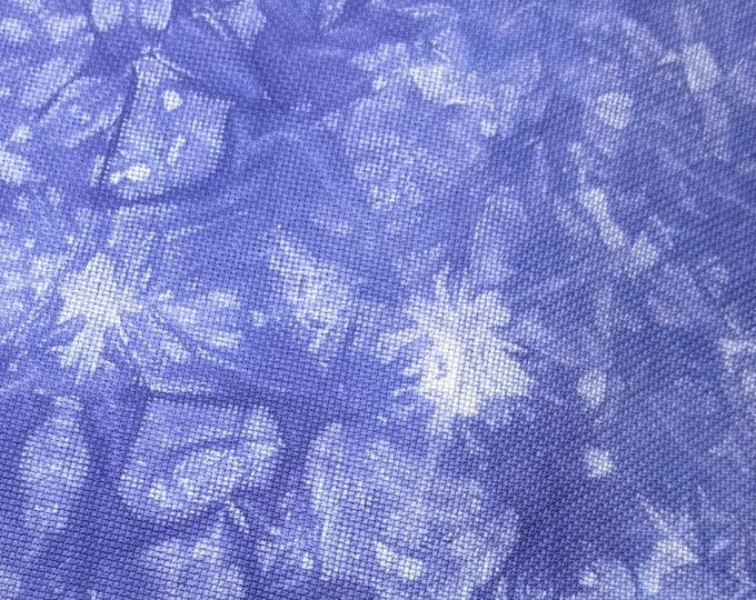 Lavender Haze | Hand Dyed Aida | Made To Order
