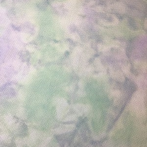 April Showers | Hand Dyed Aida | Made To Order
