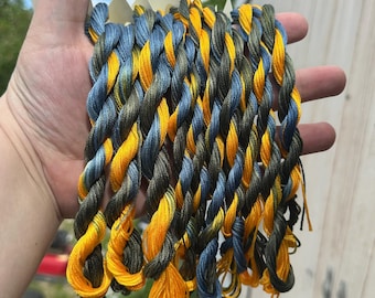 Van Gogh’s Dream | 6 Strand DMC Cotton Floss | Hand Dyed Floss