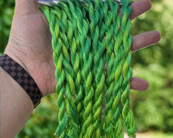 Goblin’s Gold | 6 Strand DMC Cotton Floss | Hand Dyed Floss