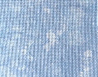 Rain | Hand Dyed Aida | Made To Order