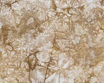 Café Au Lait | Hand Dyed Aida | Made To Order