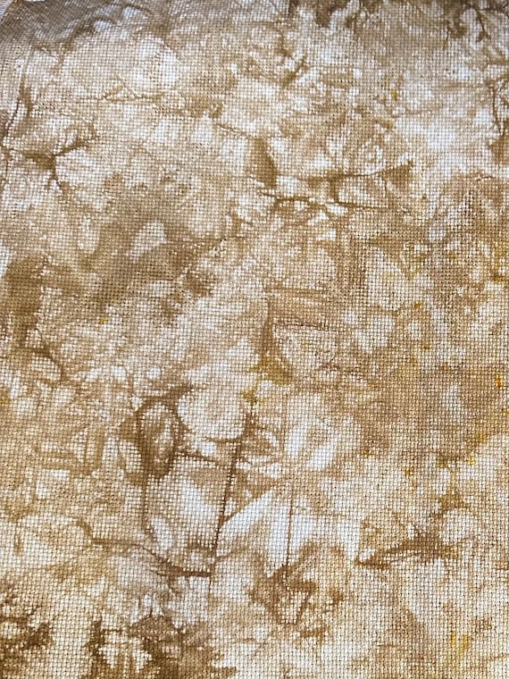 Café Au Lait | Hand Dyed Aida | Made To Order