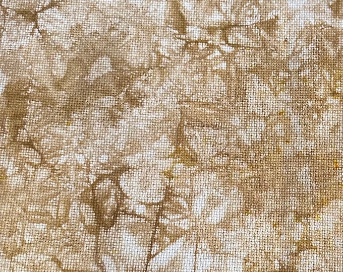 Café Au Lait | Hand Dyed Aida | Made To Order