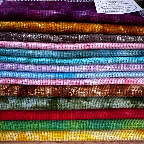 1/4 & 1/2 Yard Aida, Evenweave, Linen | Made To Order