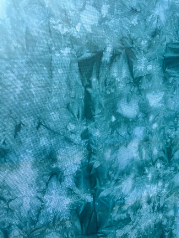 Celadon Sea | Hand Dyed Aida