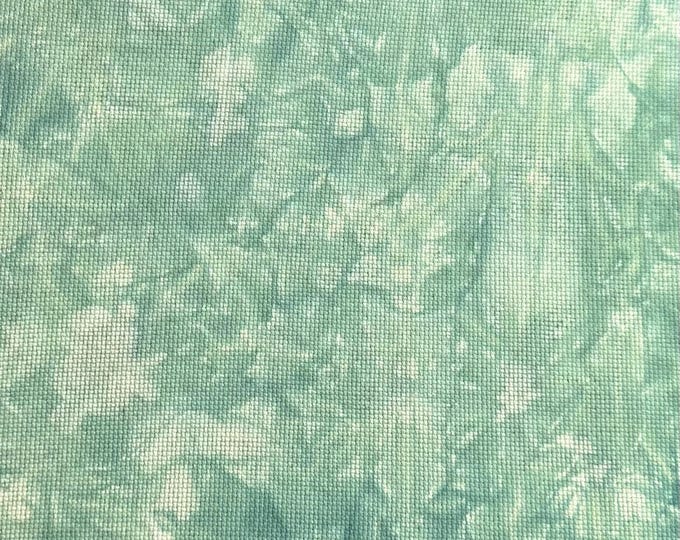 Foggy Forest | Hand Dyed Aida | Made To Order