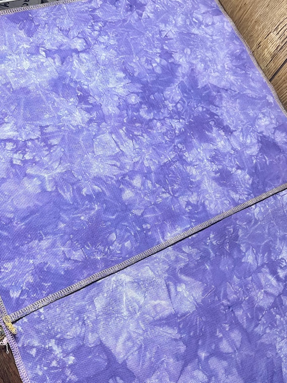 Periwinkle | Hand Dyed Aida