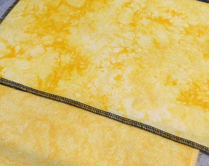 Daffodil | Hand Dyed Aida | Made To Order