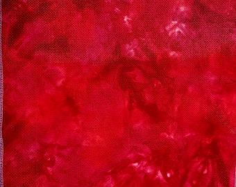 Carrie / Tela Aida tinta a mano / Realizzata su ordinazione