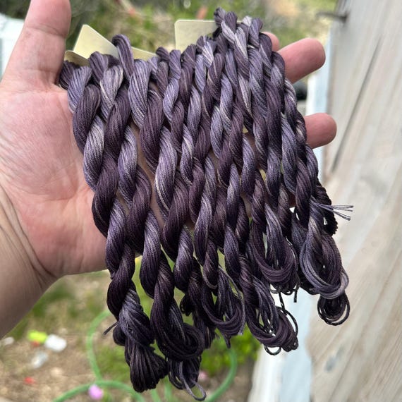 Minerva | 6 Strand DMC Cotton Floss | Hand Dyed Floss
