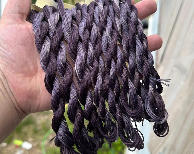 Minerva | 6 Strand DMC Cotton Floss | Hand Dyed Floss