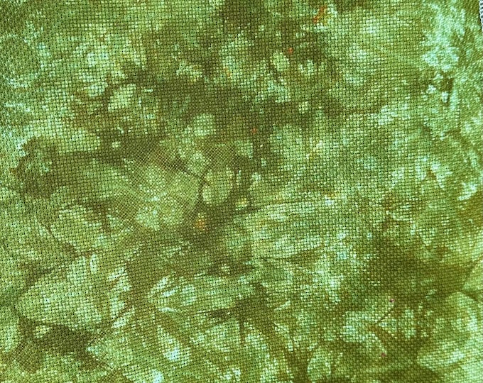 Swamp Bottom | Hand Dyed Aida | Made To Order