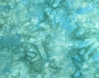 Oasis / Tela Aida tinta a mano / Realizzata su ordinazione