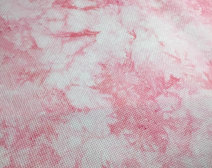 Blush | Hand Dyed Aida | Made To Order
