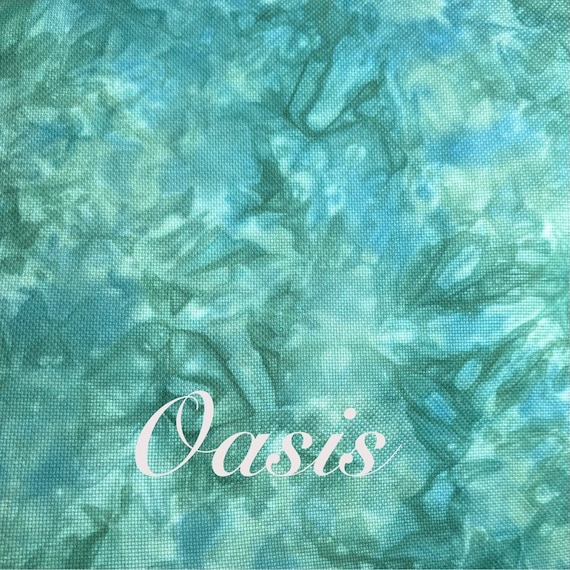 Oasis | Hand Dyed Aida