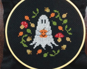 Clarence the Ghost | Cross Stitch Pattern | PDF Download