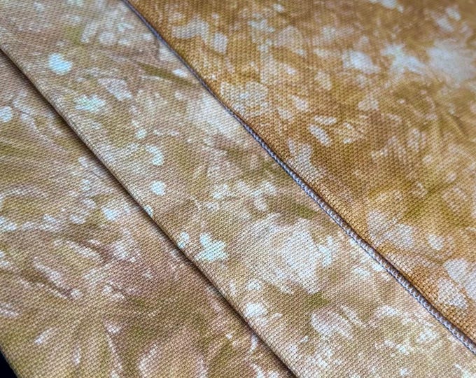 Sticky Bun | Hand Dyed Aida | Made To Order