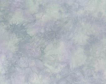 Piogge di aprile / Tela Aida tinta a mano / Realizzata su ordinazione