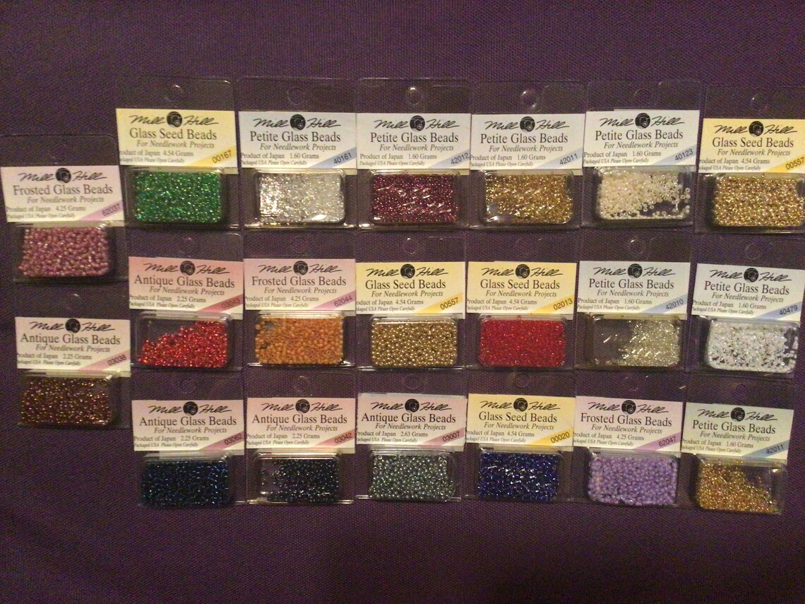 Mill Hill Beads Color Chart