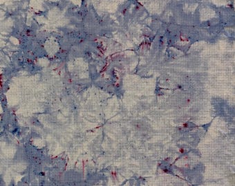Wisteria | Hand Dyed Aida | Made To Order